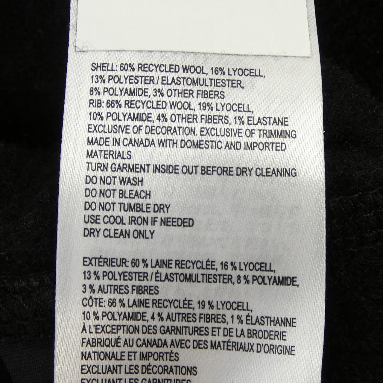 カナダグース CANADA GOOSE チリワック フリース ボンバー ブラックレーベル 7220MB ブルゾン