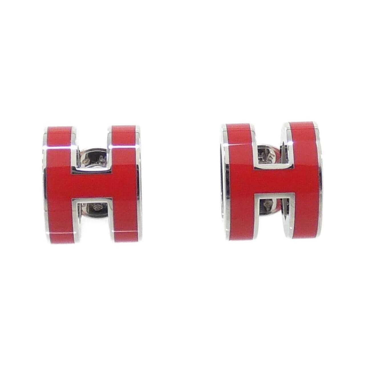 [BRAND NEW] HERMES Pop Ash MINI 608002FP Earrings