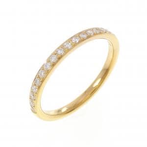 【リメイク】K24YG ハーフエタニティ ダイヤモンド リング 0.20CT