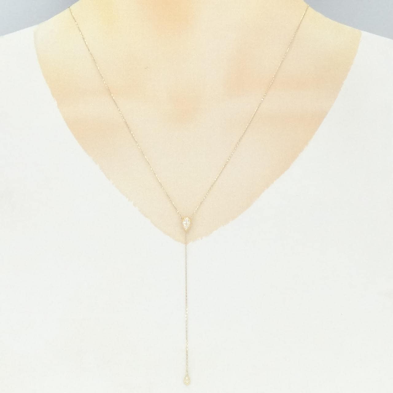 ポンテヴェキオ ダイヤモンド ネックレス 0.08CT