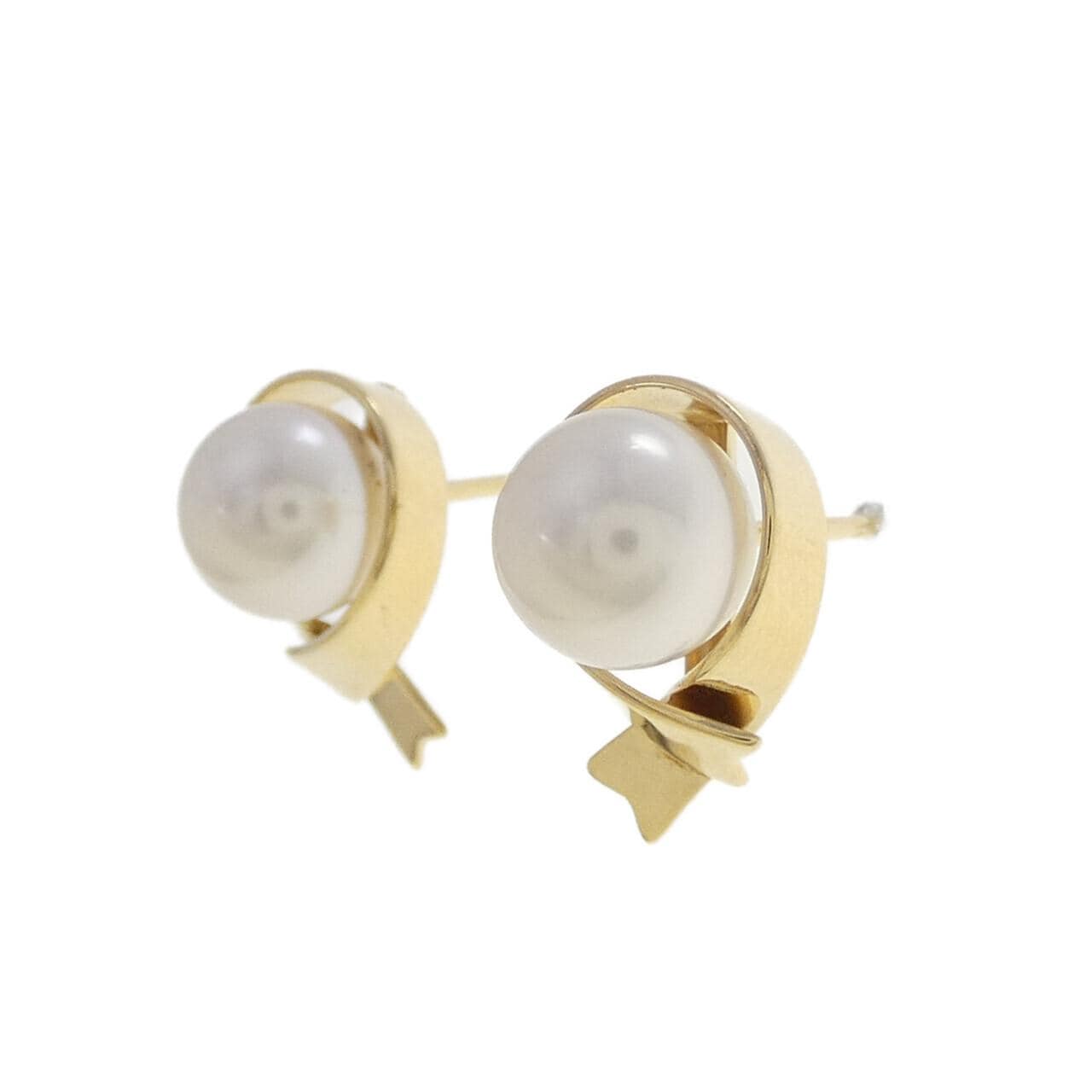 MIKIMOTO Akoya pearl earrings 7.0mm