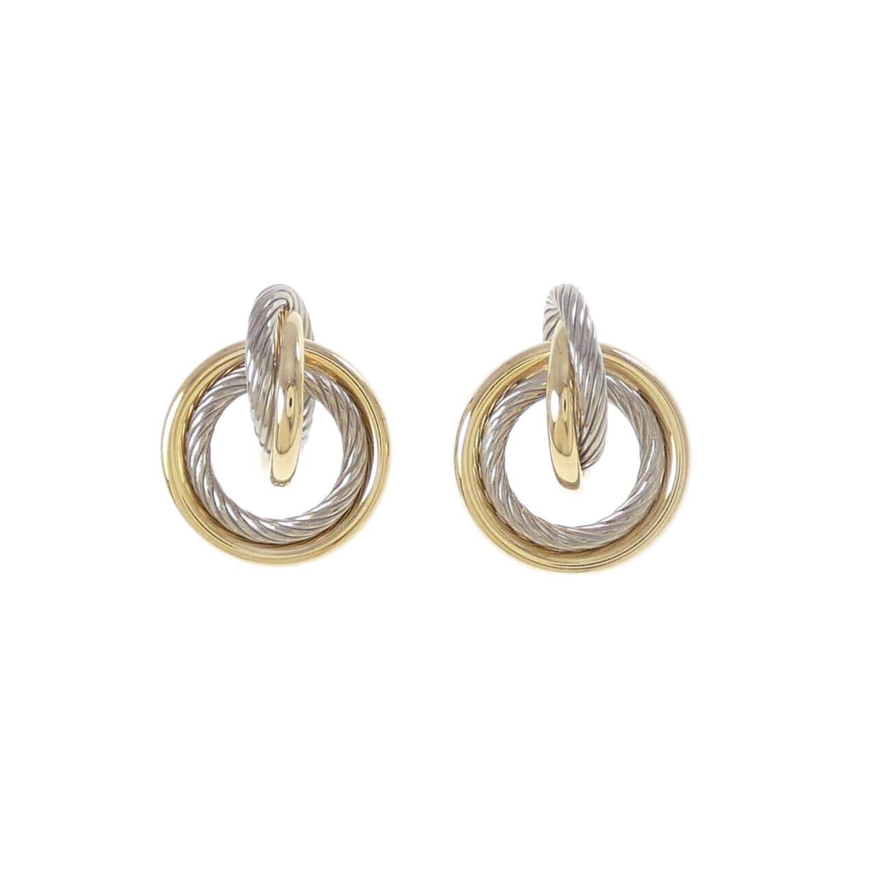 K18YG/K18WG ピアス