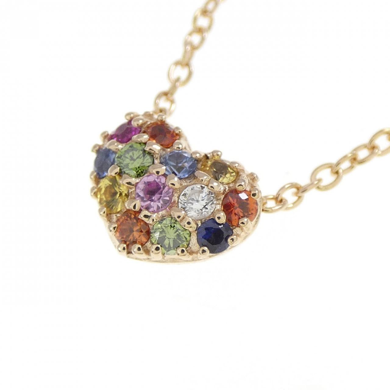 ポンテヴェキオ サファイヤ ネックレス 0.25CT