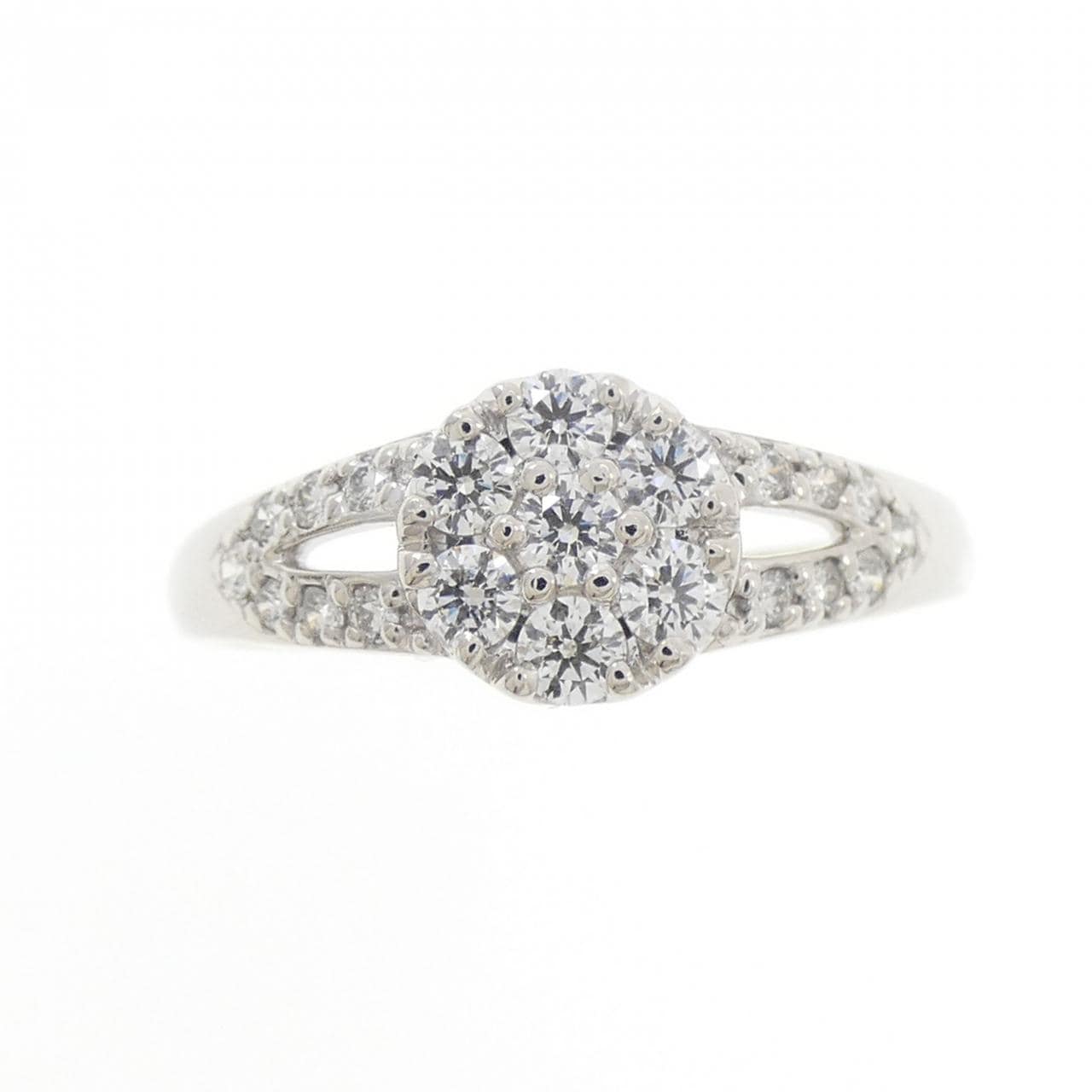 ギンザ タナカ ダイヤモンド リング 0.38CT