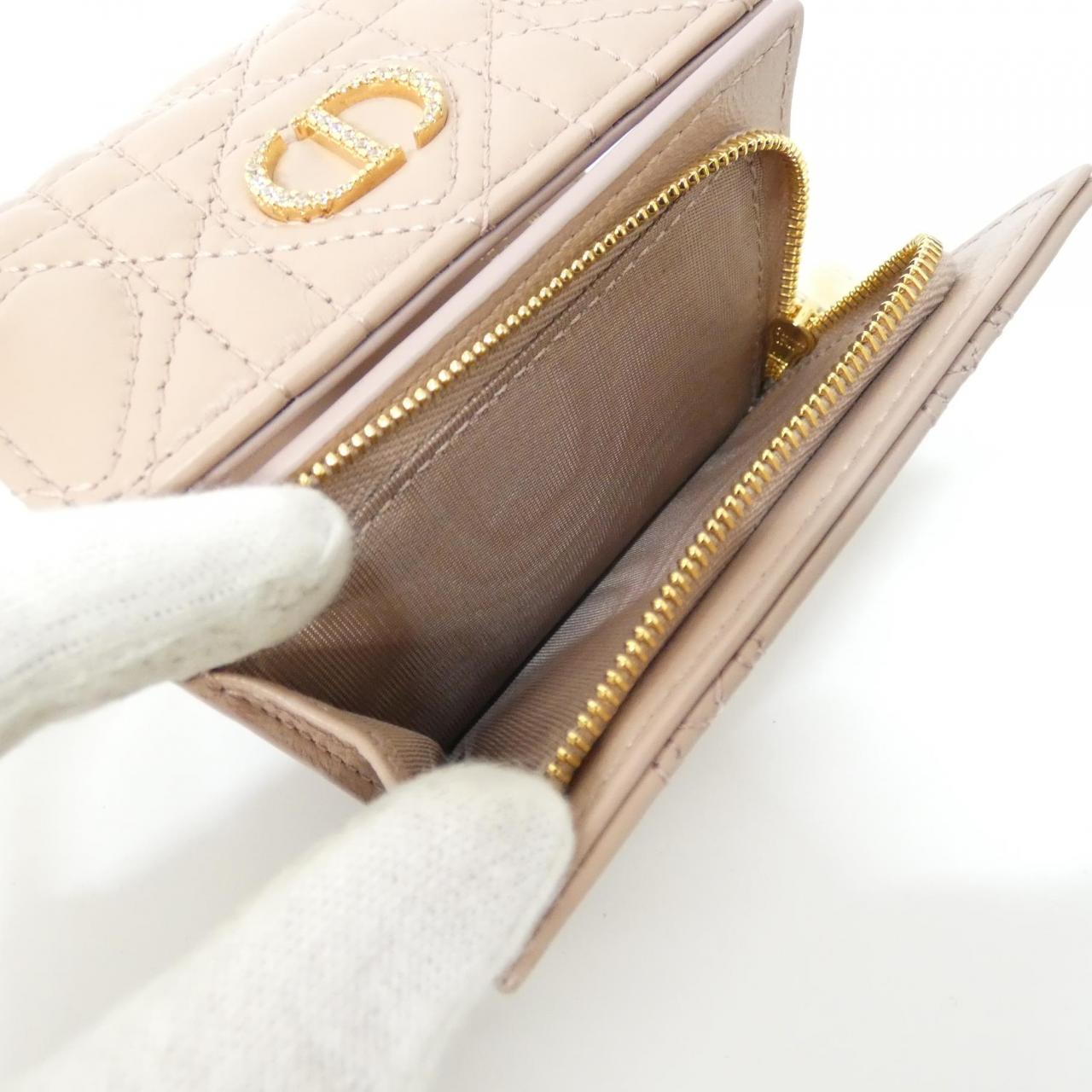 【未使用品】クリスチャンディオール ディオール カロ ハイビスカス S4207UJNH 財布