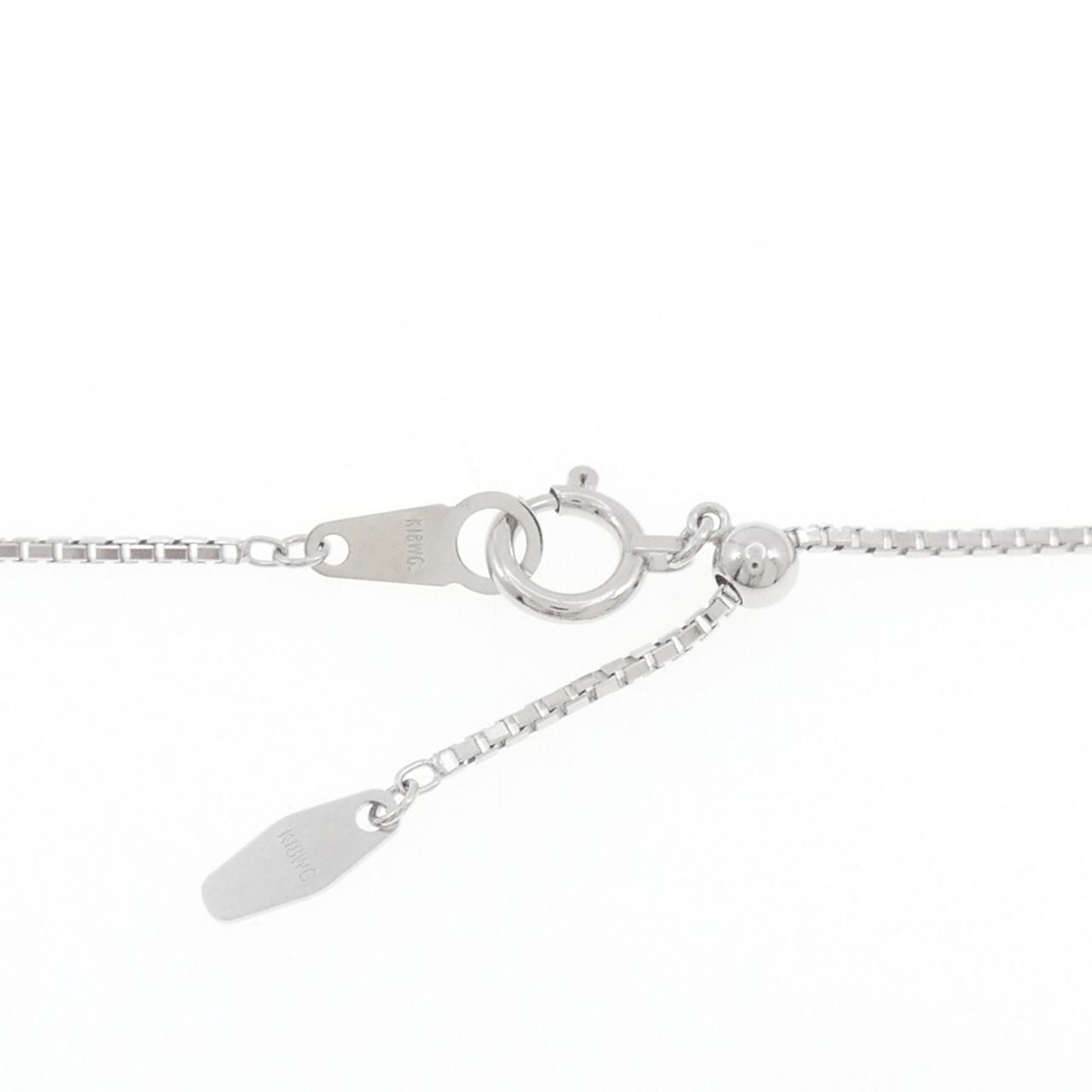 K18WG ダイヤモンド ネックレス 2.00CT