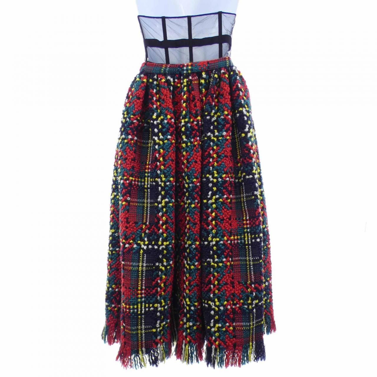 クリスチャンディオール CHRISTIAN DIOR 伊勢丹チェック 951J58A1195 スカート