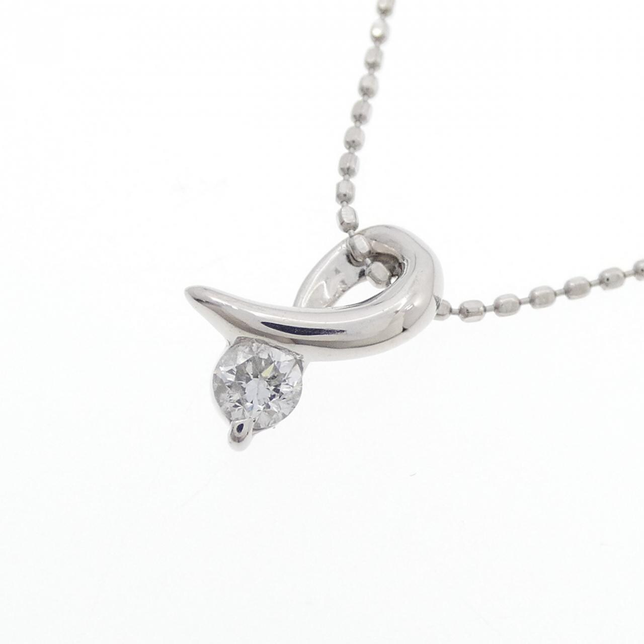 PT900/PT850 ダイヤモンド ネックレス 0.10CT