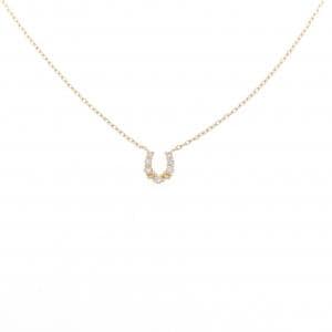 アガット ダイヤモンド ネックレス 0.05CT