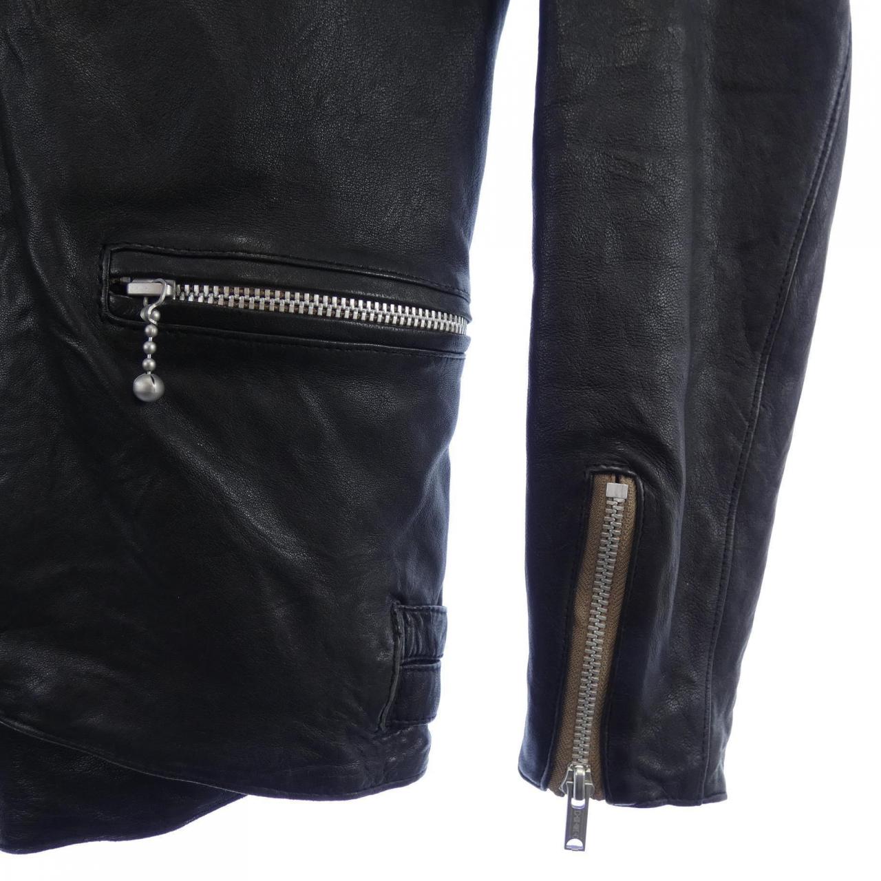 ヒステリックグラマー HYSTERIC GLAMOUR 0293LB02 レザーライダースジャケット