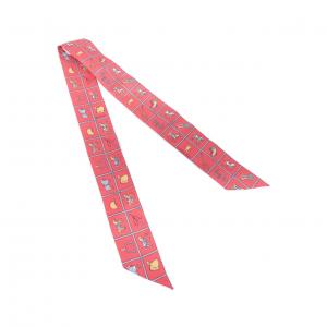 【未使用品】エルメス COUVERTURES ET TENUES ツイリー 061356S スカーフ