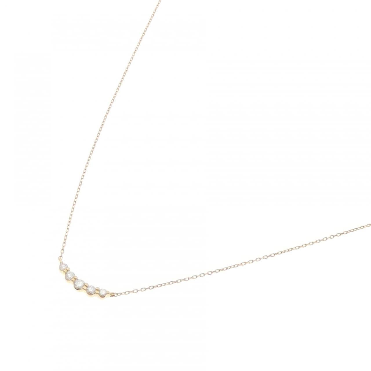 スタージュエリー ダイヤモンド ネックレス 0.10CT
