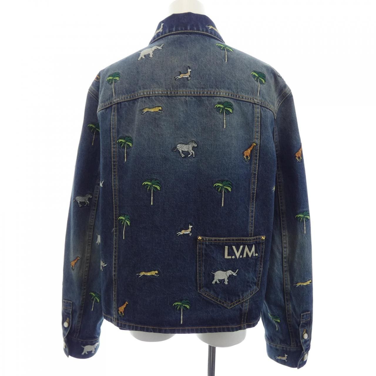 ルイヴィトン LOUIS VUITTON ザ･ダージリン リミテッド エンブロイダリー デニム HUA92WXY3 デニムジャケット