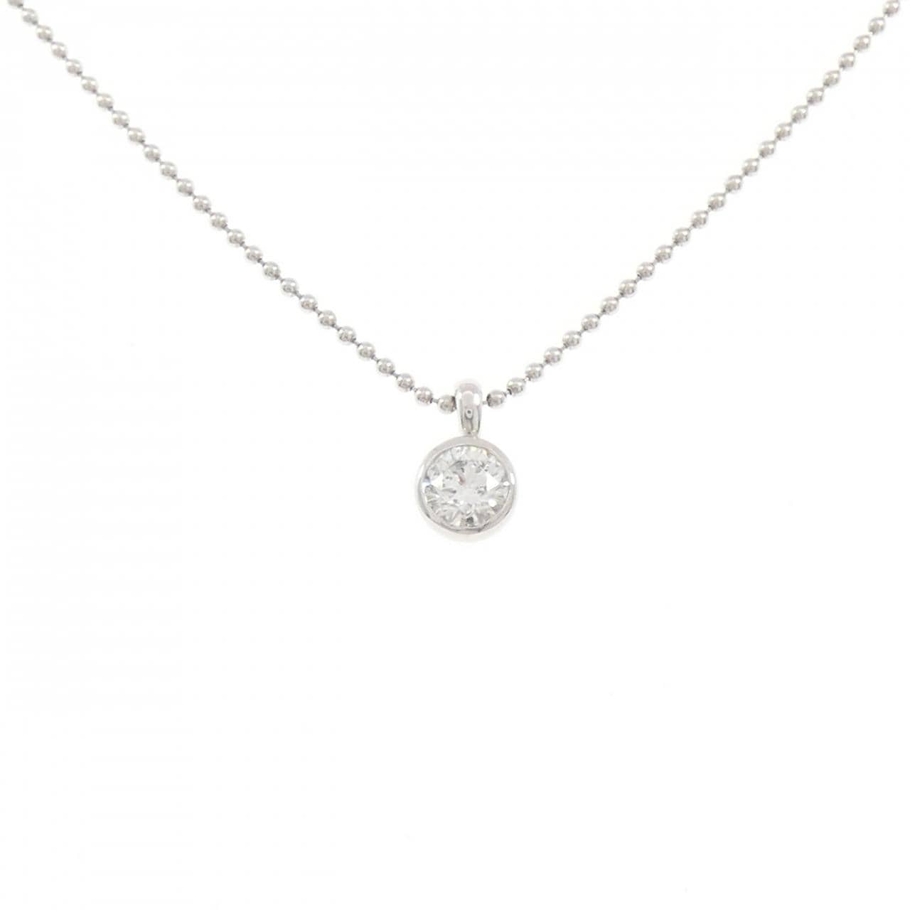 PT900/PT850 ダイヤモンド ネックレス 0.433CT