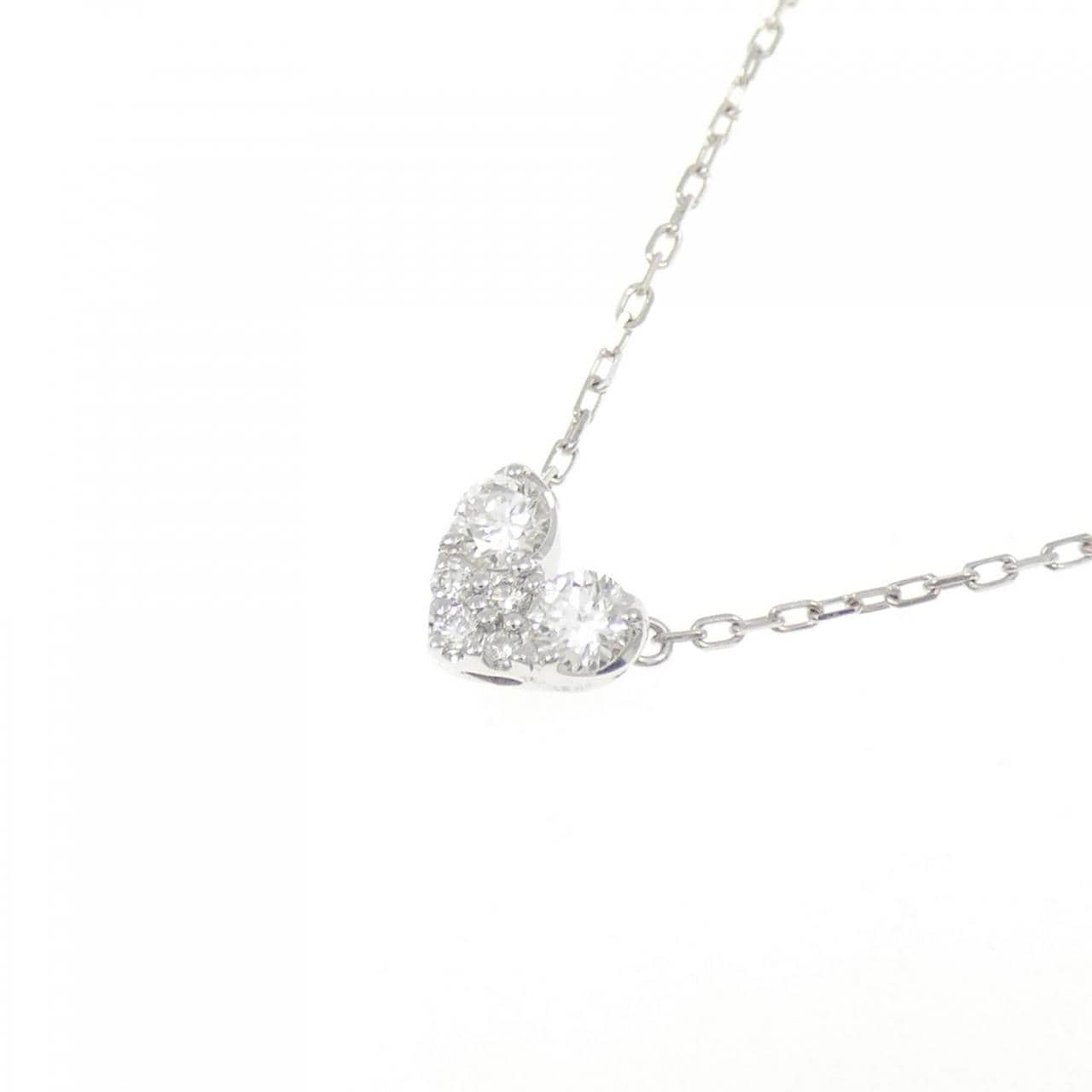 ポンテヴェキオ ハート ネックレス 0.14CT