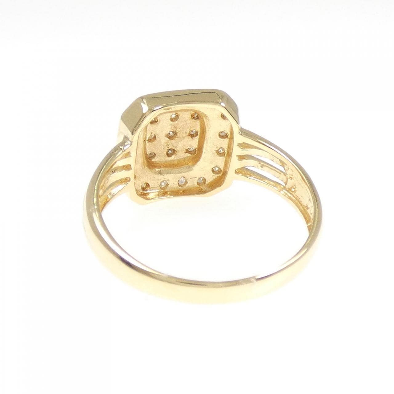 K18YG ダイヤモンド リング 0.13CT