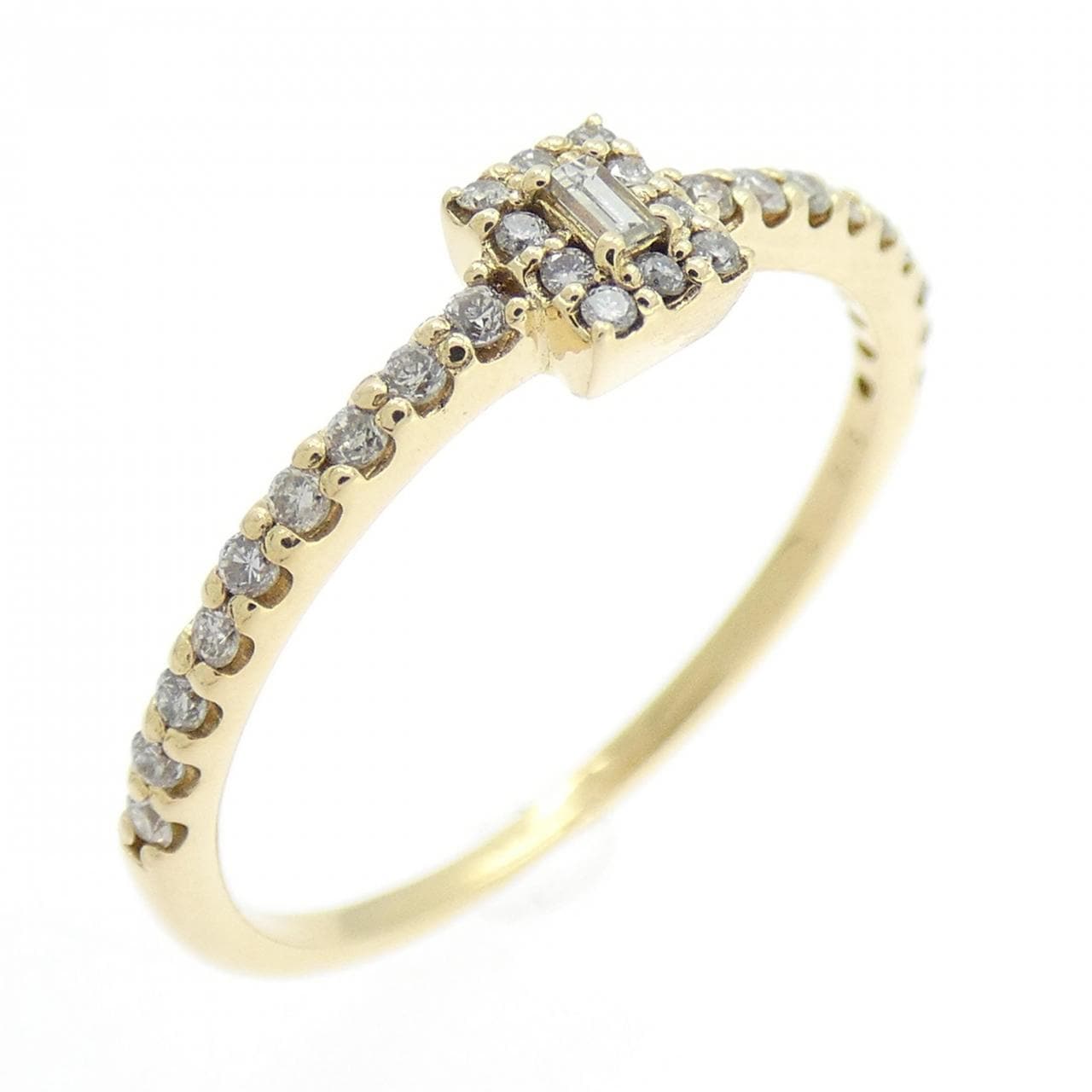 K18YG ダイヤモンド リング 0.16CT
