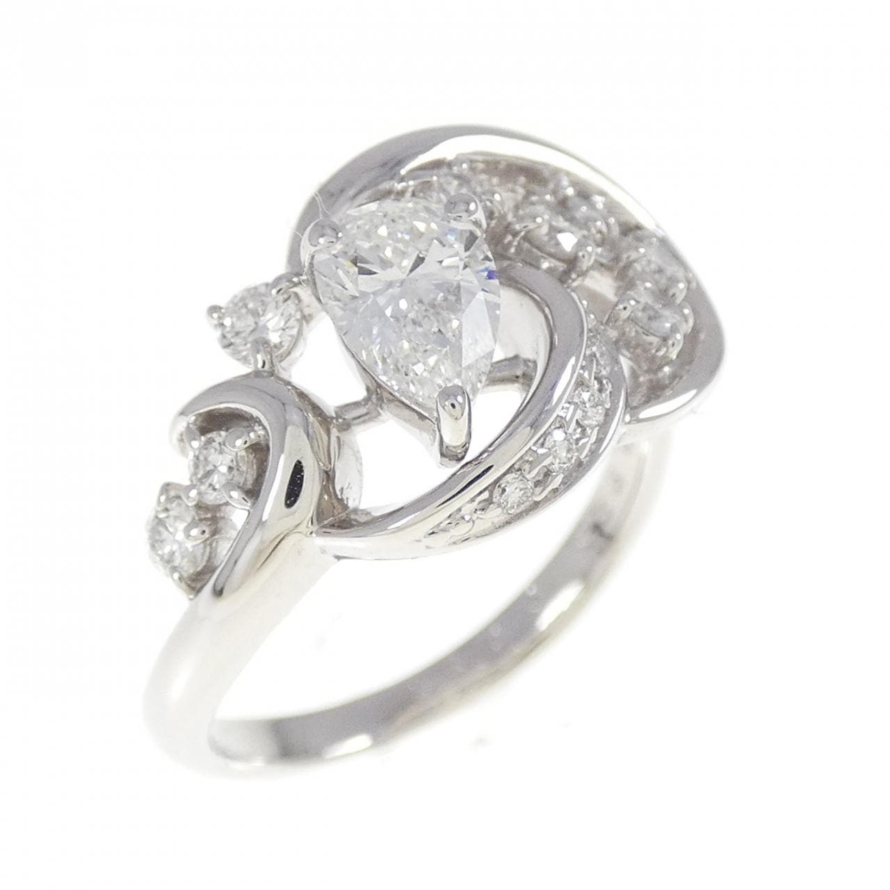 PT900 ダイヤモンド リング 0.522CT