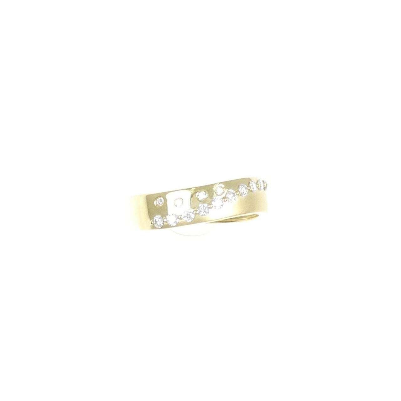 [新品] K18YG鑽石0.19CT