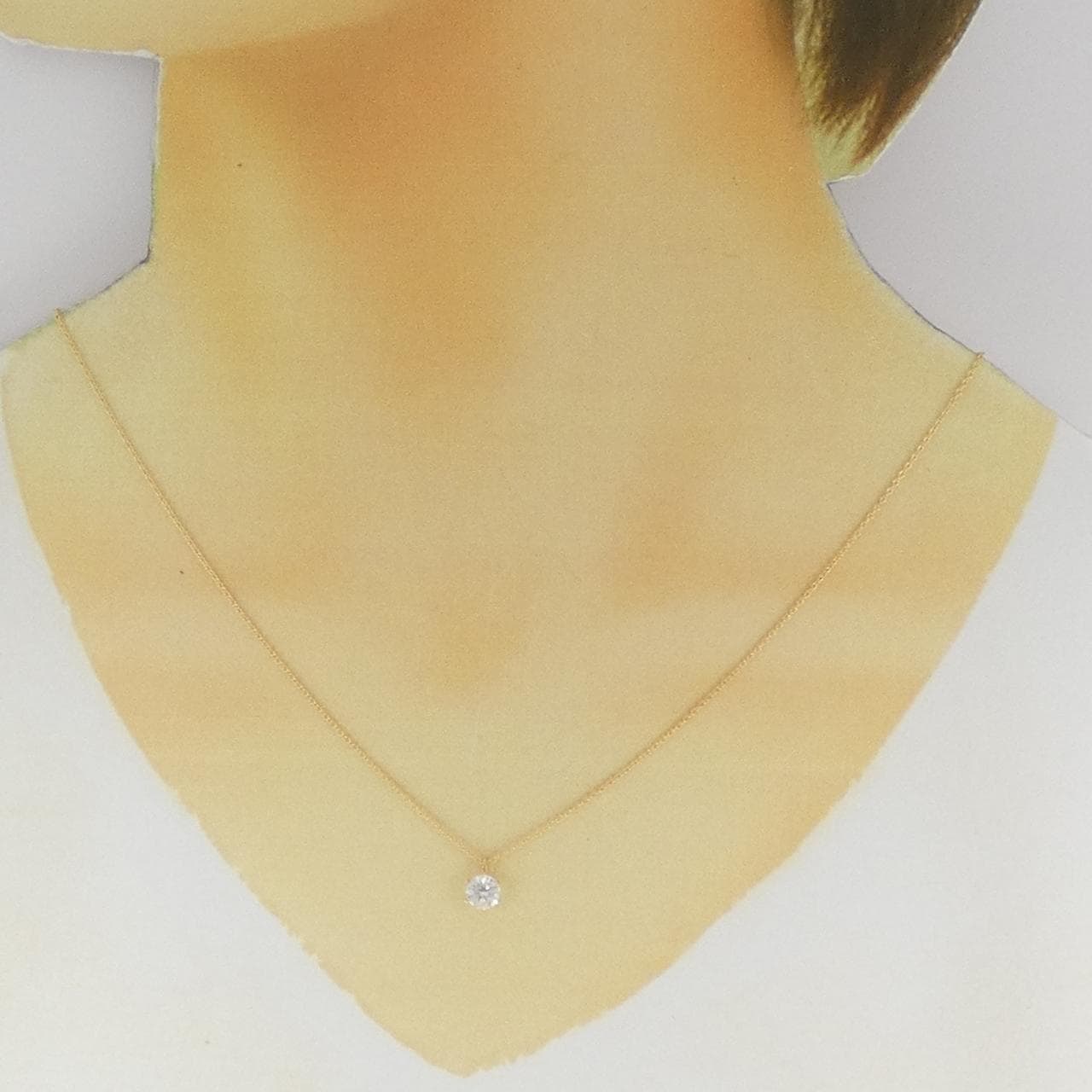 【リメイク】K18YG ダイヤモンド ネックレス 0.602CT H I1 Good