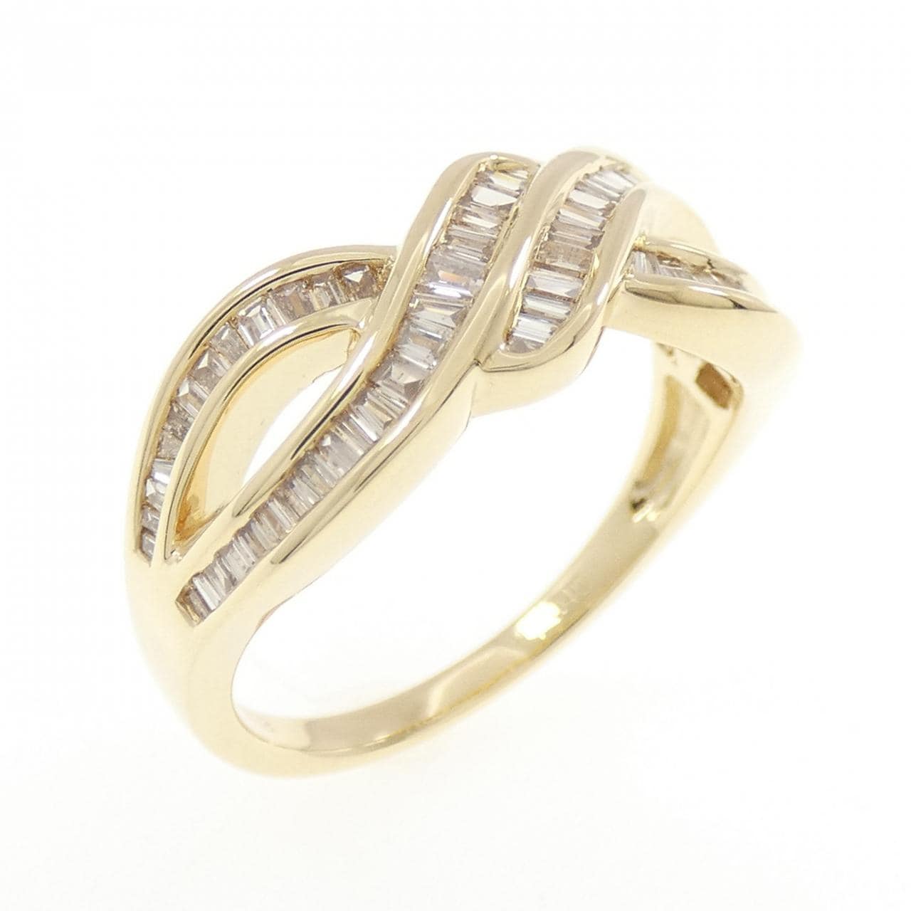 K18YG ダイヤモンド リング 0.40CT