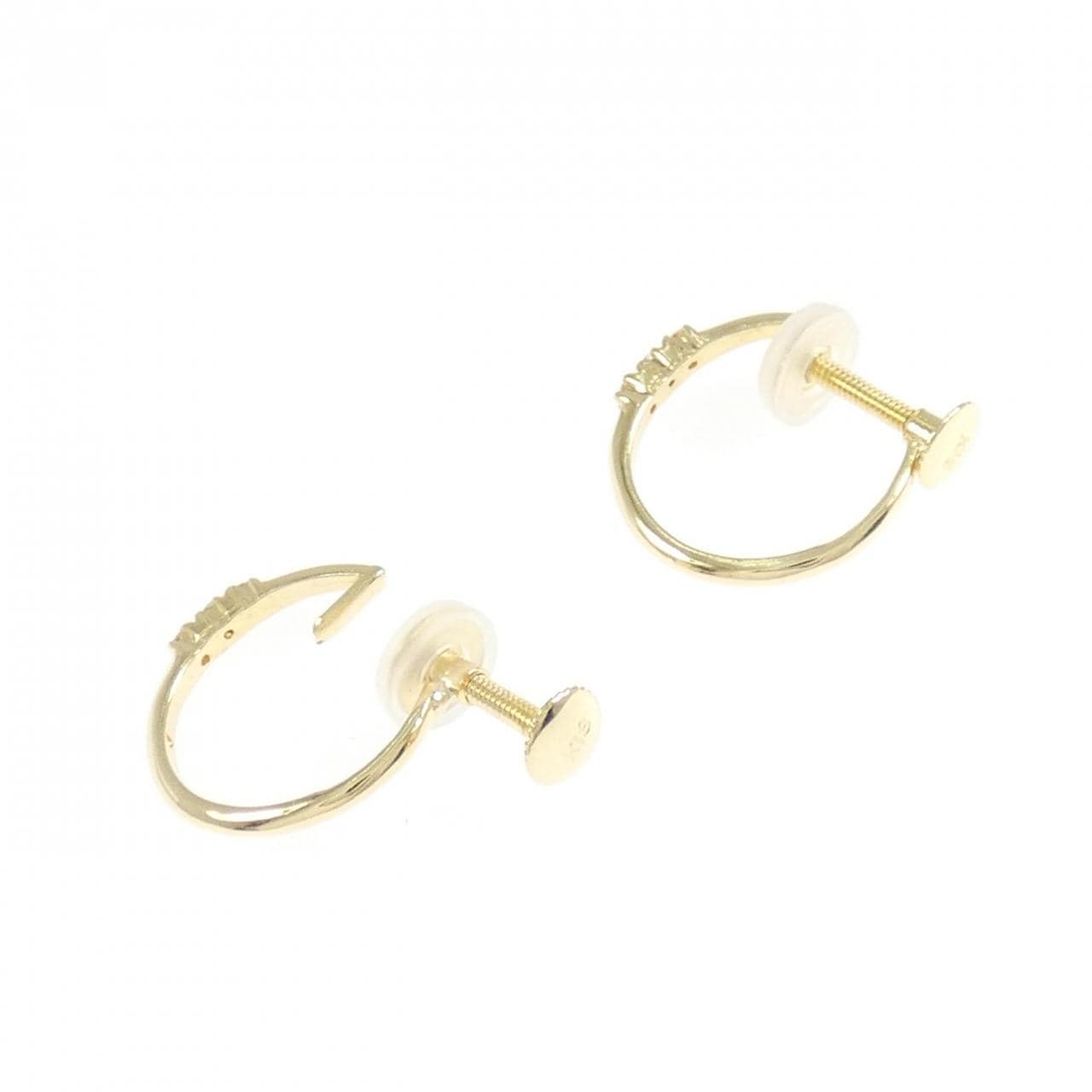 K18YG ダイヤモンド イヤリング