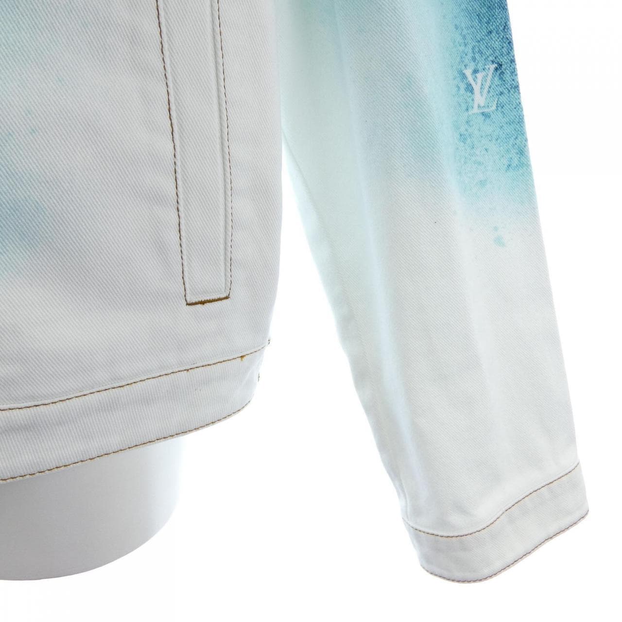 ルイヴィトン LOUIS VUITTON LVスプレーデニムジャケット HOA10WU14 デニムジャケット