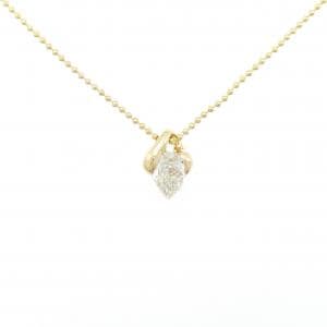 K18YG ダイヤモンド ネックレス 1.015CT