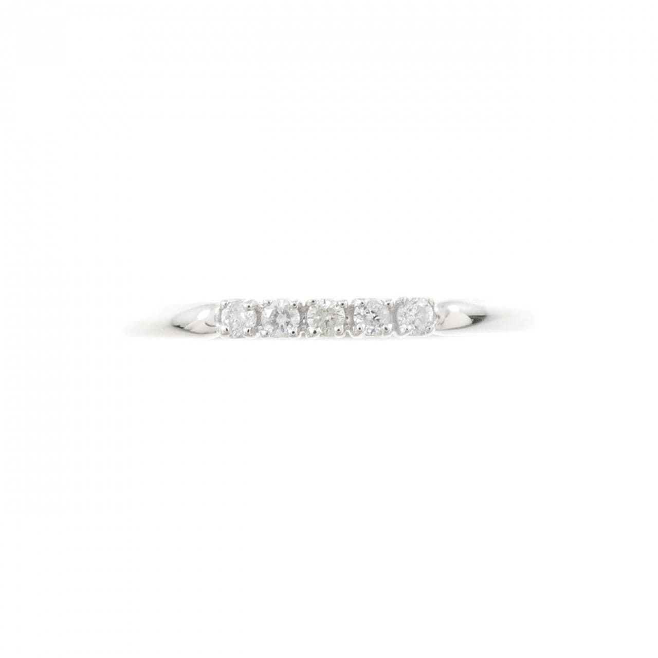K18WG ダイヤモンド リング 0.05CT