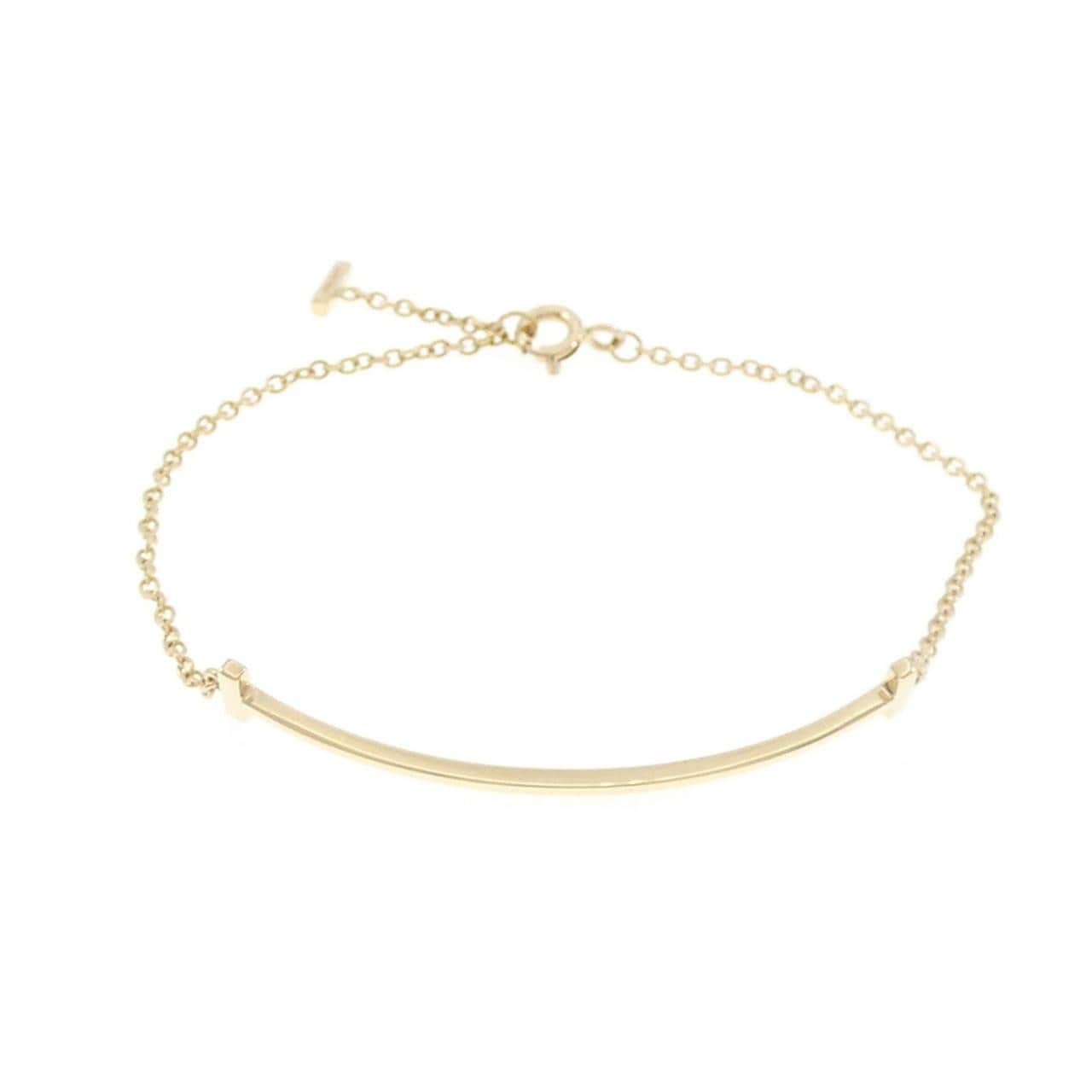 ティファニー Tスマイル ブレスレット