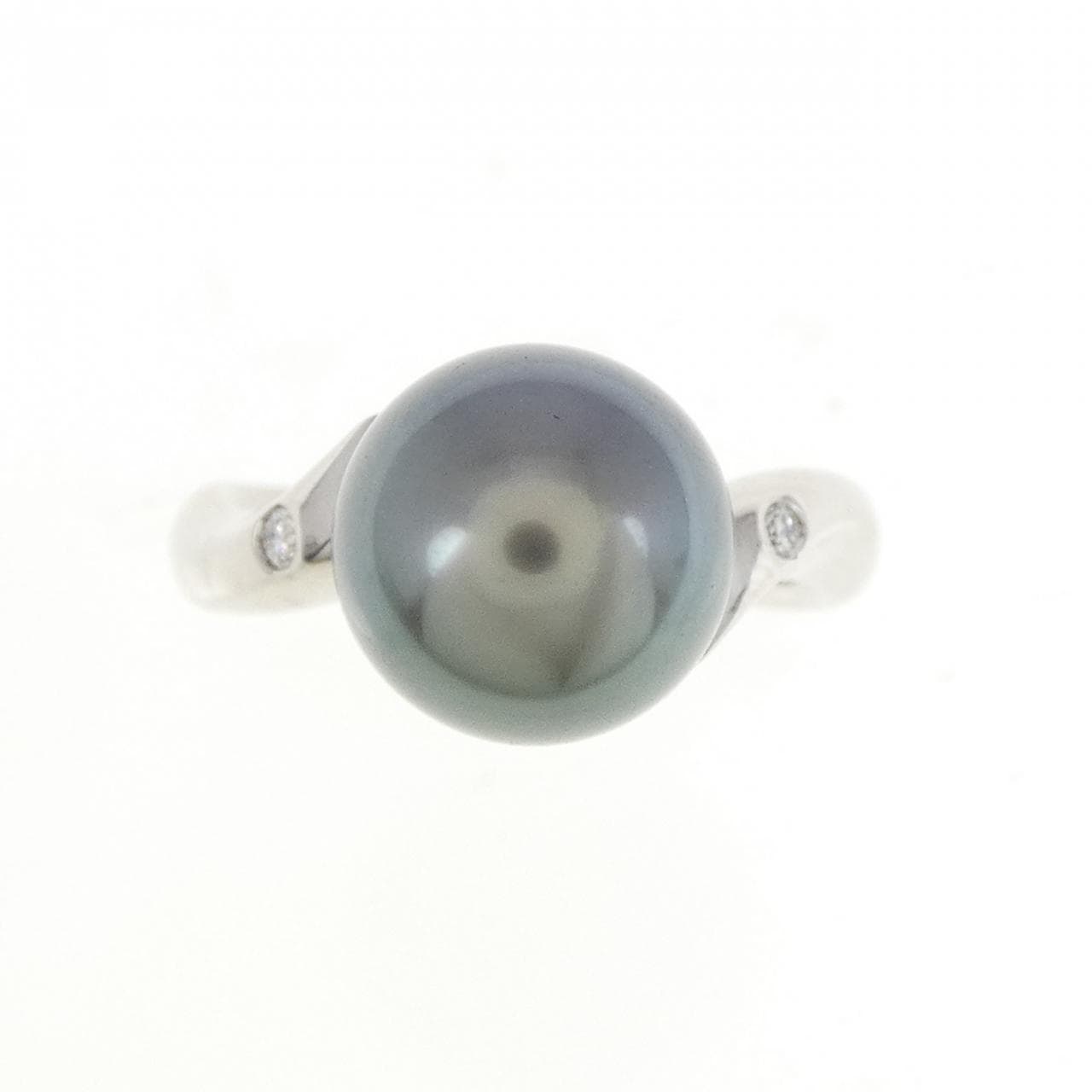 PT900 黒蝶パール リング 9.7mm