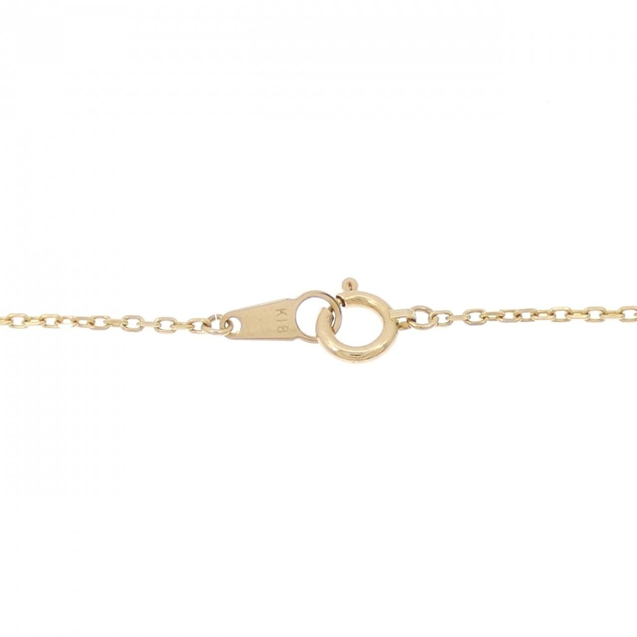 750YG ダイヤモンド ネックレス 0.323CT