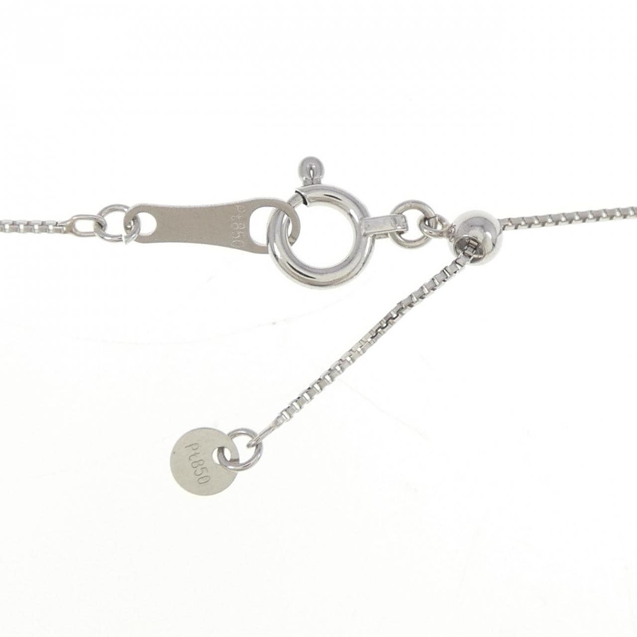 【新品】PT900/PT850 ダイヤモンド ネックレス 0.30CT