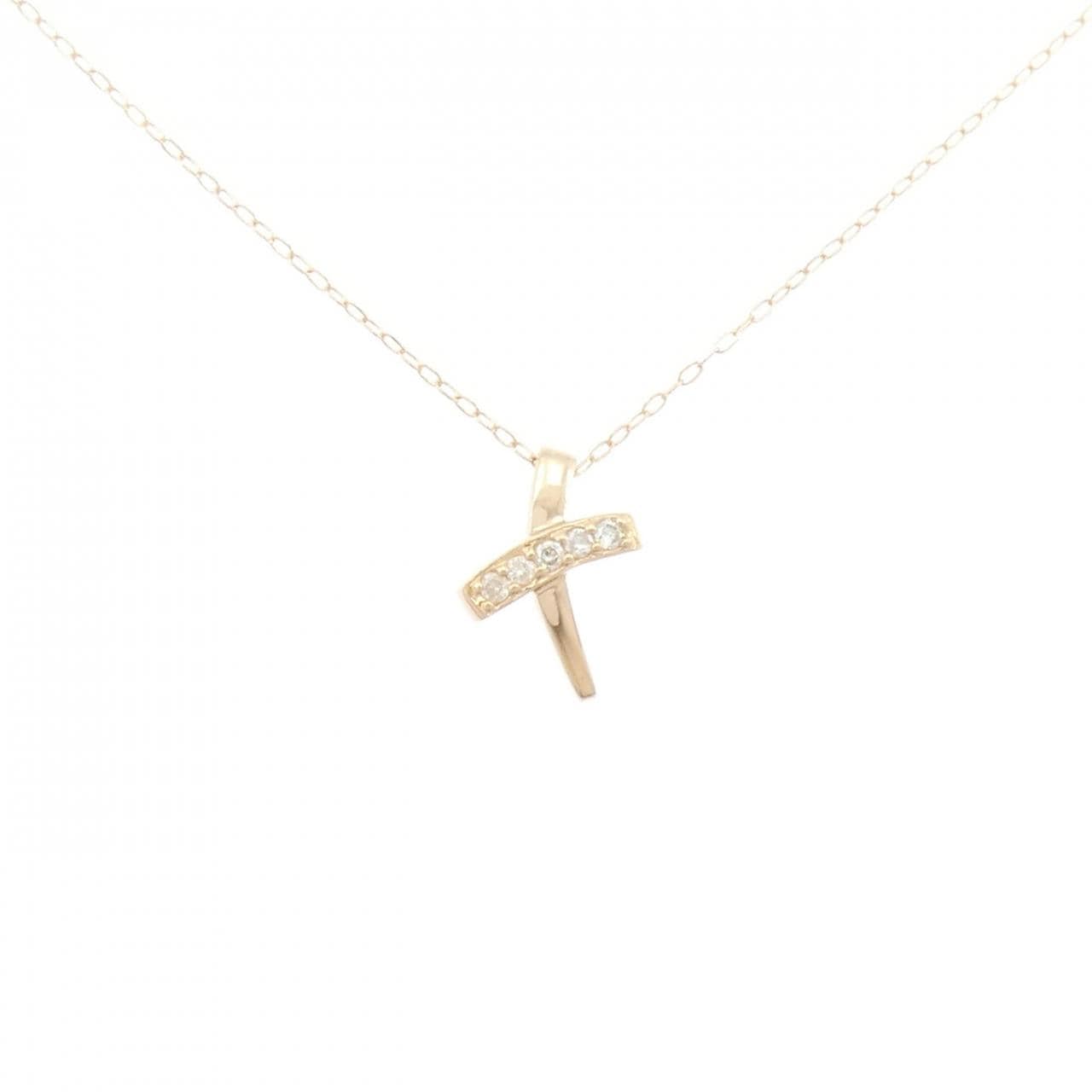 K18PG ダイヤモンド ネックレス