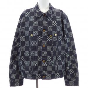 ルイヴィトン LOUIS VUITTON ディストーテッドダミエデニムジャケット HLA50WEW2 デニムジャケット