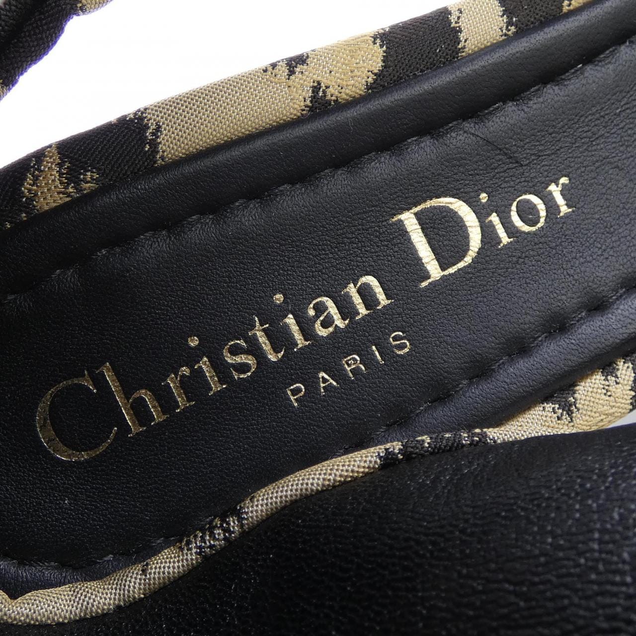 クリスチャンディオール CHRISTIAN DIOR DIOR MIZZA スリングバック KDB704LNY フラットシューズ