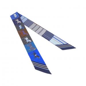 エルメス COUVERTURES NOUVELLES VICHY ツイリー 063211S スカーフ