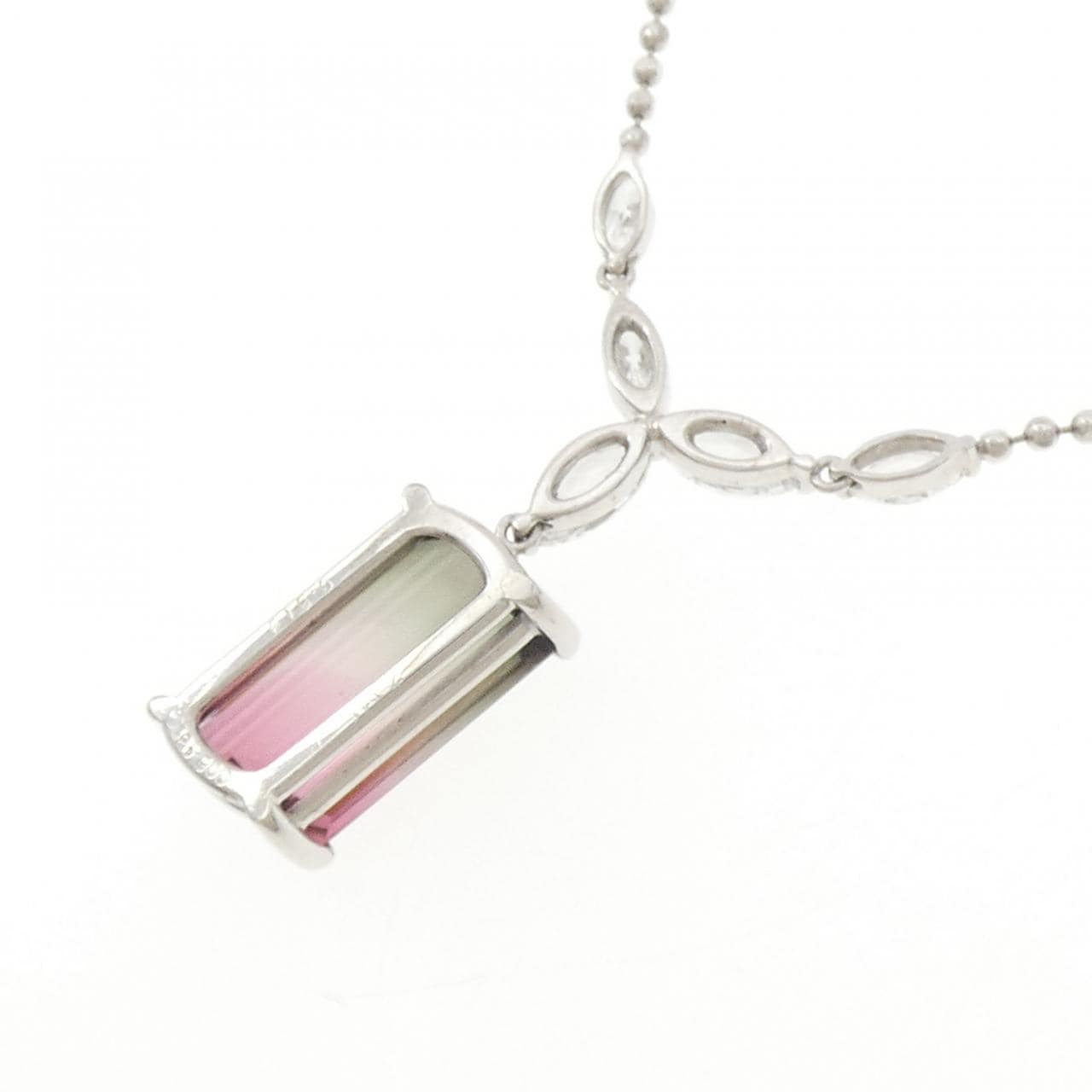 PT900/PT850 トルマリン ネックレス 6.519CT