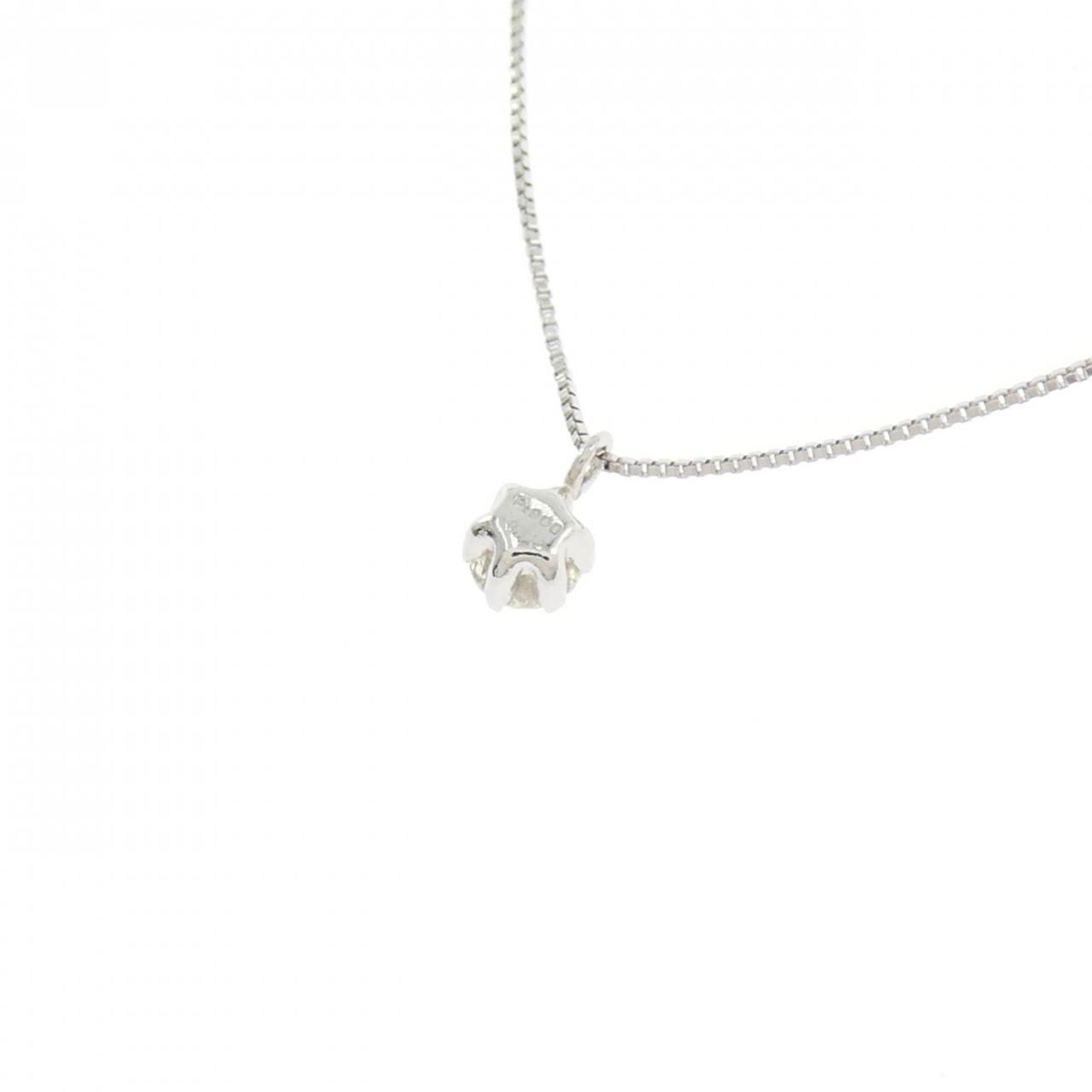 PT900/PT850 ダイヤモンド ネックレス 0.112CT