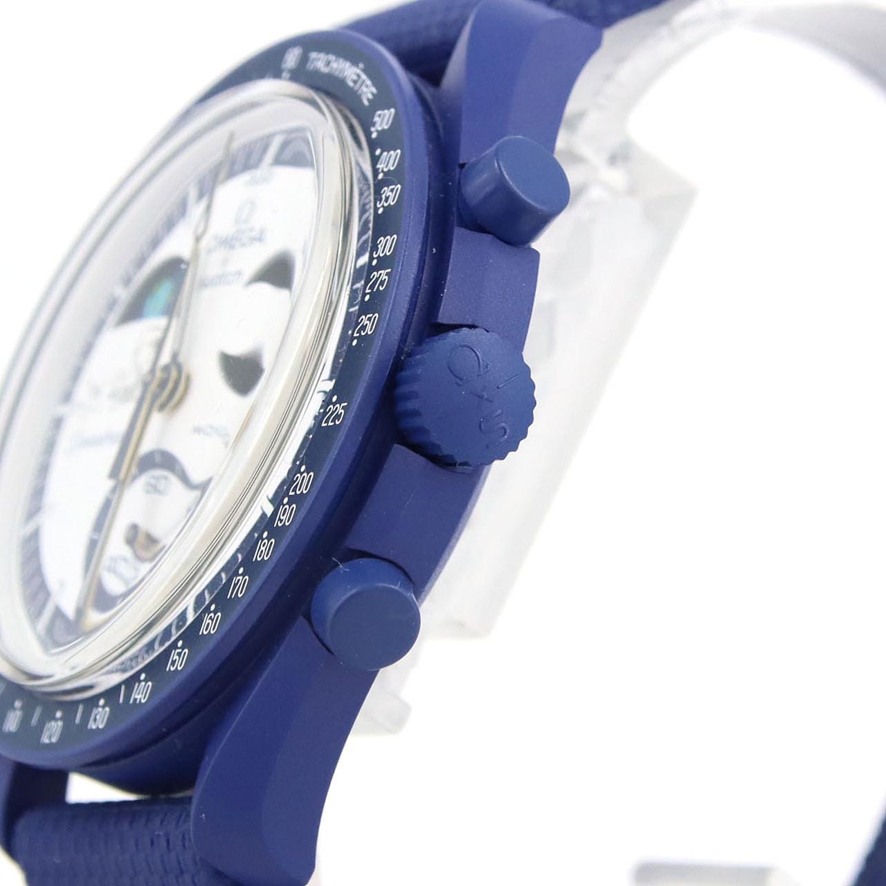 スウォッチ スウォッチ×オメガ･ミッショントゥアースフェイズ SO33N704L バイオセラミック クォーツ