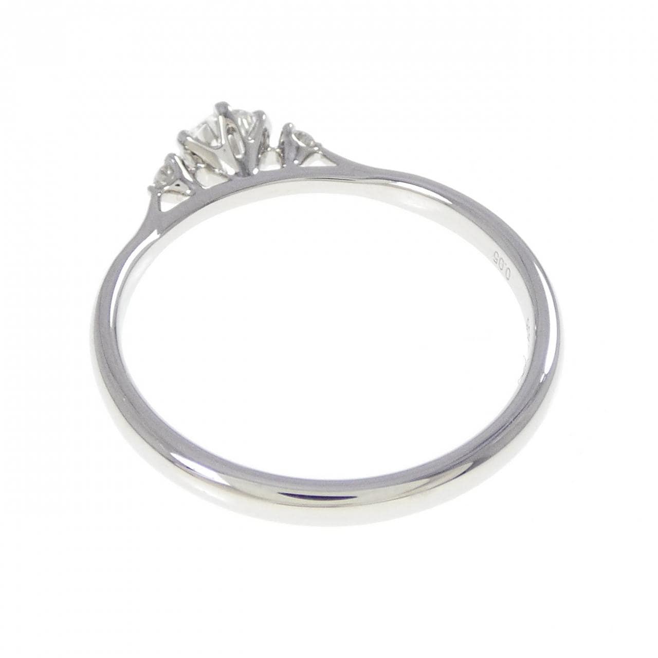 PT950 ダイヤモンド リング 0.306CT G VVS2 3EXT H＆C