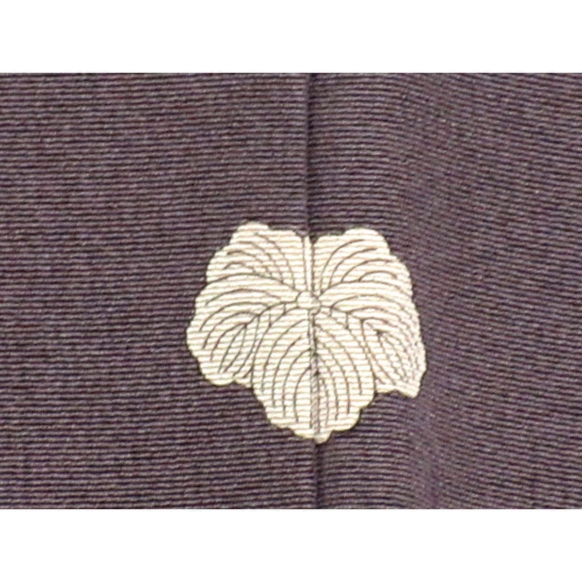 【未使用品】色留袖　刺繍加工　友禅金彩加工　蔦