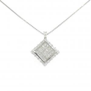 PT900/PT850 ダイヤモンド ネックレス 1.50CT