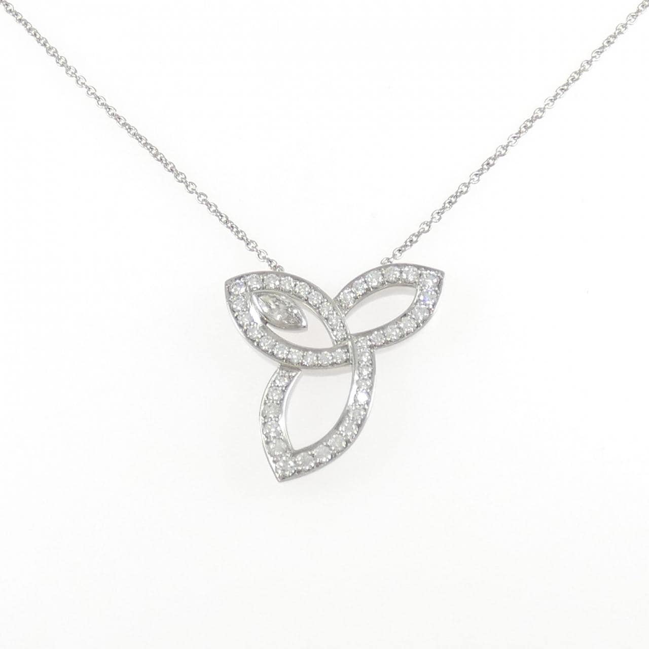 ハリーウィンストン リリークラスター ネックレス 0.13CT