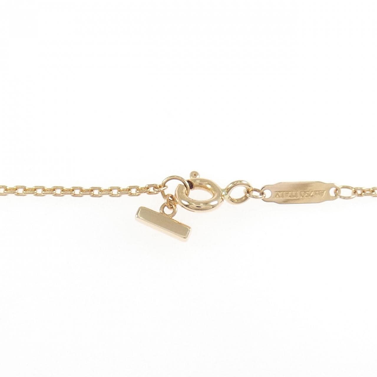 ティファニー Tスマイル ミディアム ネックレス 0.19CT