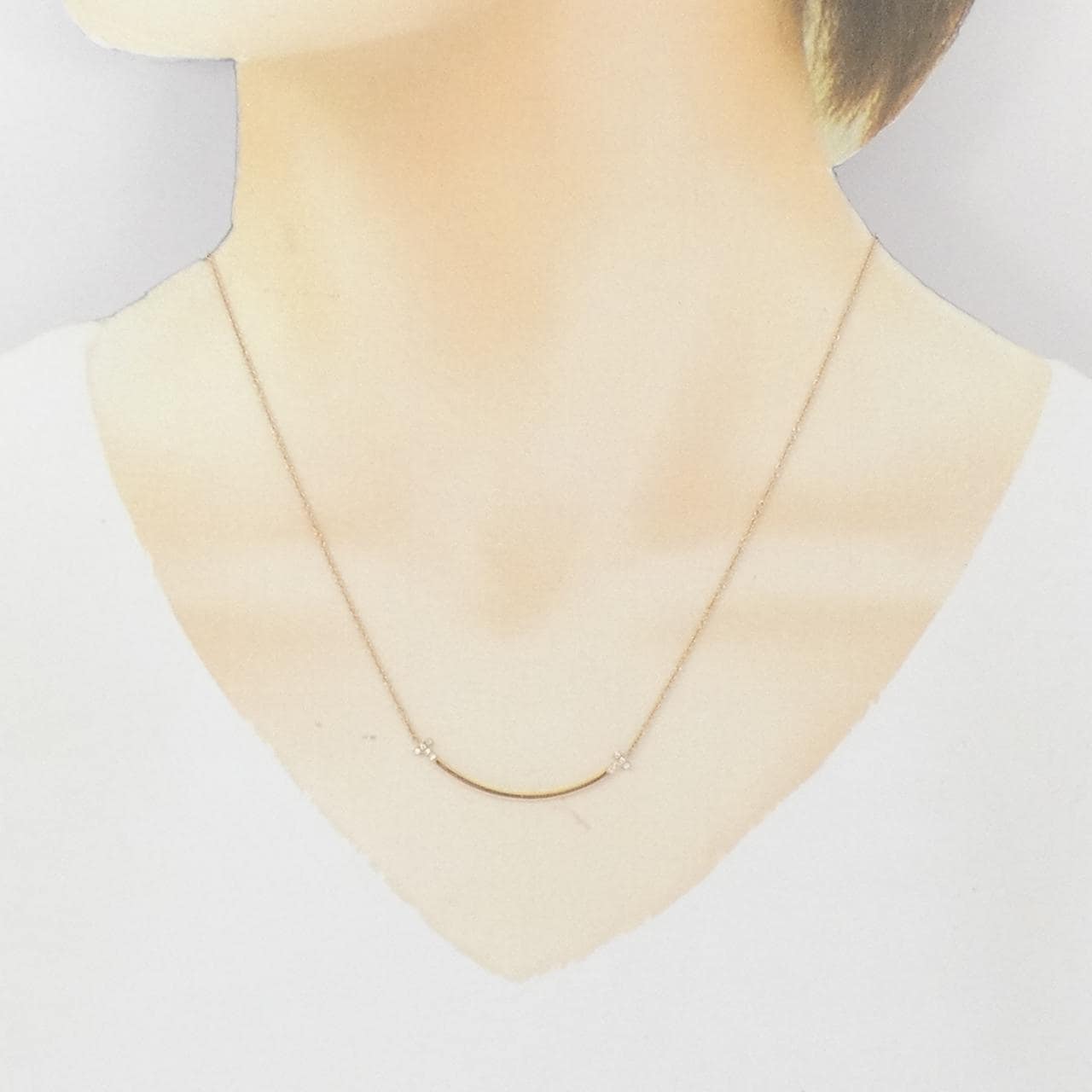 ティファニー Tスマイル スモール ネックレス