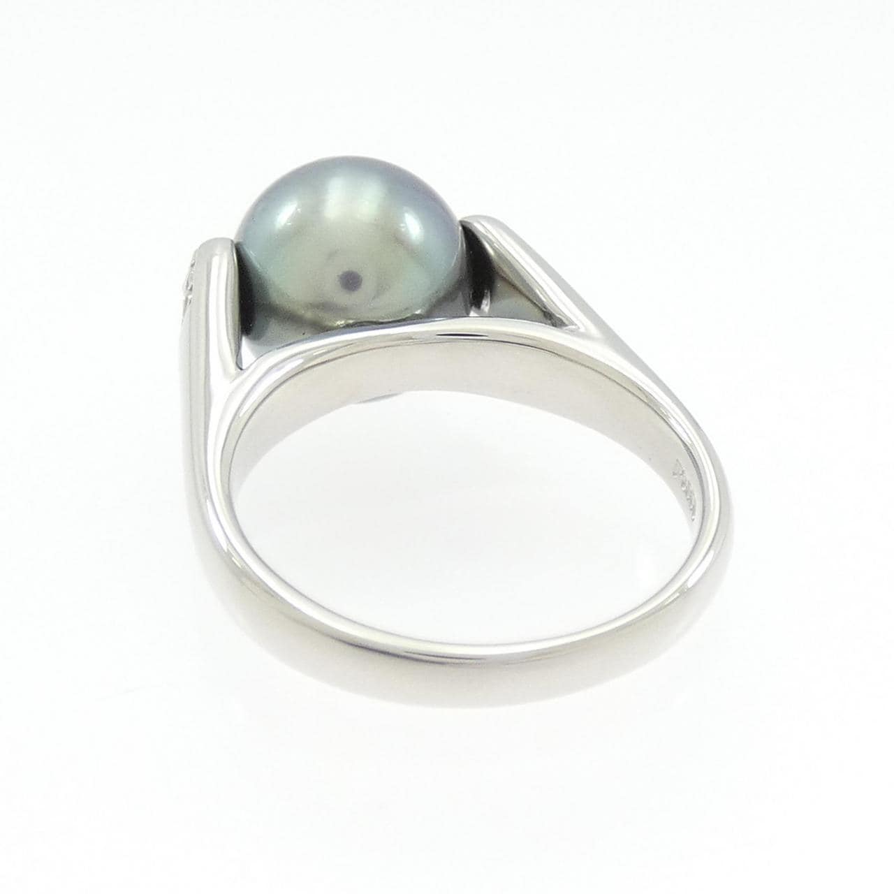 PT900 黒蝶パール リング 10.3mm