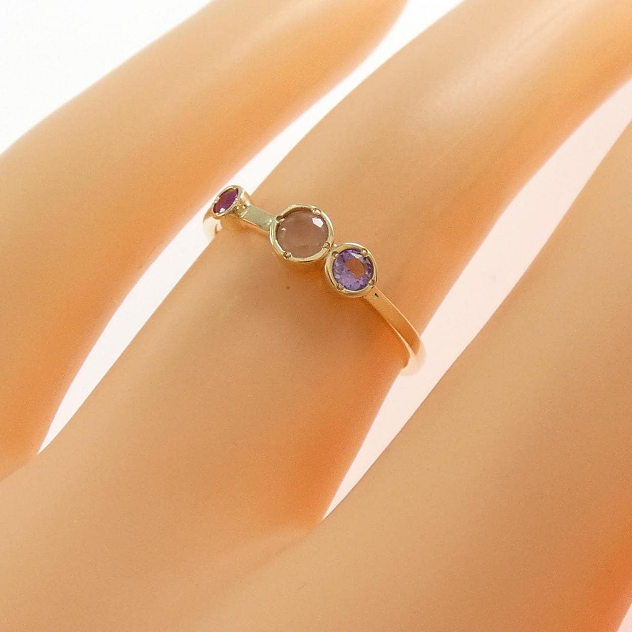 エテ カラーストーン リング