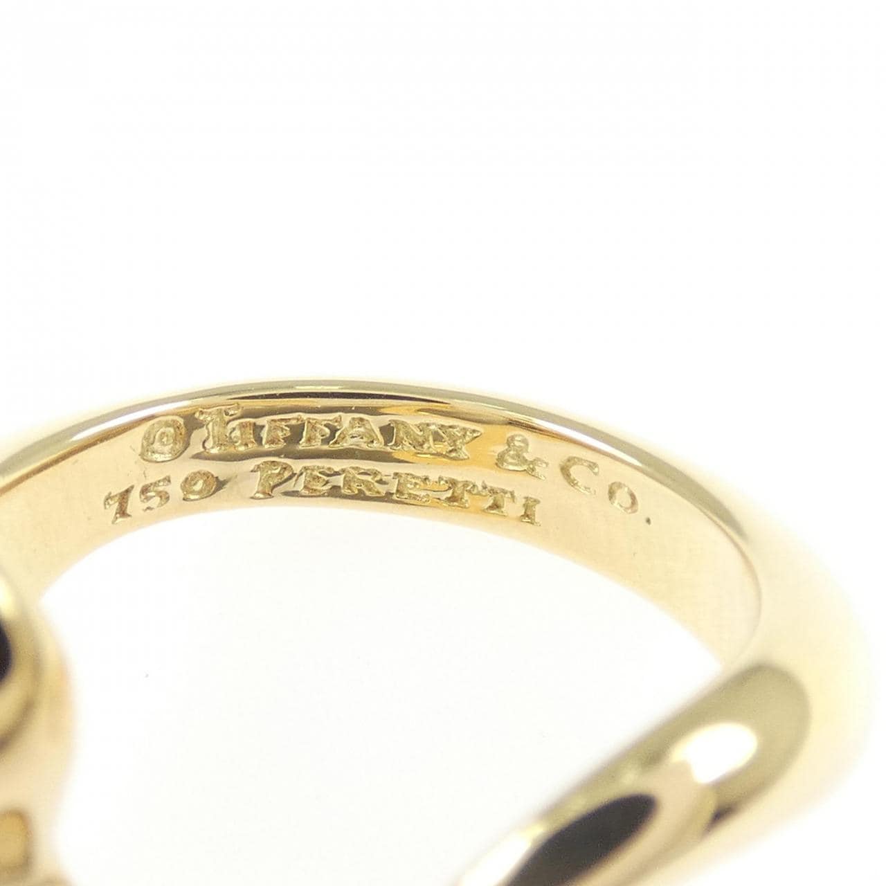 ティファニー オープンハート リング