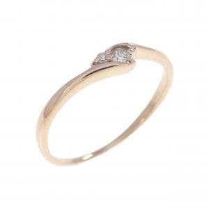 K10PG ダイヤモンド リング 0.05CT